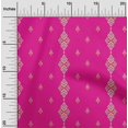 thumbnail image 1 of oneOone Polyester Lycra Fabric Stripe & Swirl Ikat Printed Fabric 1 Yard 56 Inch Wide, 1 of 4