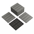 thumbnail image 1 of Garvee 9-Pack 12"x12" Interlocking Composite Deck Tiles for Patio, Balcony, Porch, Poolside, Grey, 1 of 8