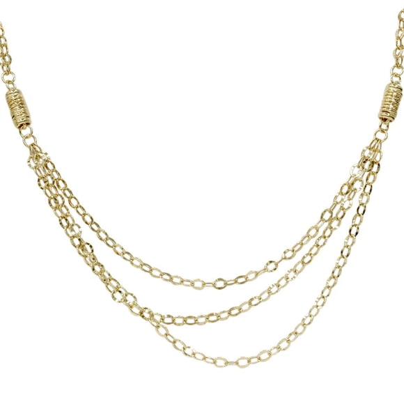 22" 14K Yellow Gold Chain Womens Necklace 6.1 Grams