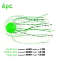 thumbnail image 2 of TIELUTT 6PCS Fishing Ure Kit Spherical Shaped Soft Fishing Fishing Baitcaster Rod and Reel Baitcaster Rod and Reel Combo Right Handed Baitcaster Rods 1 Piece Baitcaster Reel Cover round Baitcaster Re, 2 of 3