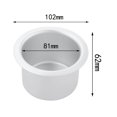 thumbnail image 2 of Universal Cup Drink Holder Rustproof for Car RV Marine marine insert cupholder White, 2 of 6