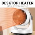 thumbnail image 4 of EARKITY Space Heater, Portable Electric Heater, Upgraded Small Desk Heater, PTC Fast Heating Ceramic Heater, Small Heater for Home, Bedroom, Office, Garage, 4 of 5