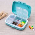 thumbnail image 4 of Pill Case Plastic Portable 6 Grids Pill Organizer Pill Box for Outdoor Travel, 4 of 10