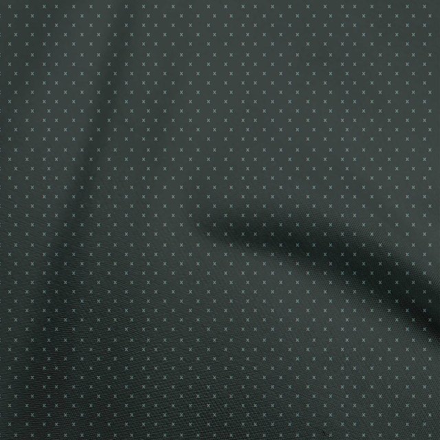 oneOone Rayon Black Fabric Geometric Sewing Material Print Fabric By The Yard 56 Inch Wide