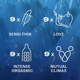 thumbnail image 2 of Durex® Pleasure Mix Assorted Condoms, Sensation Variety Pack, 36 Count, 2 of 6