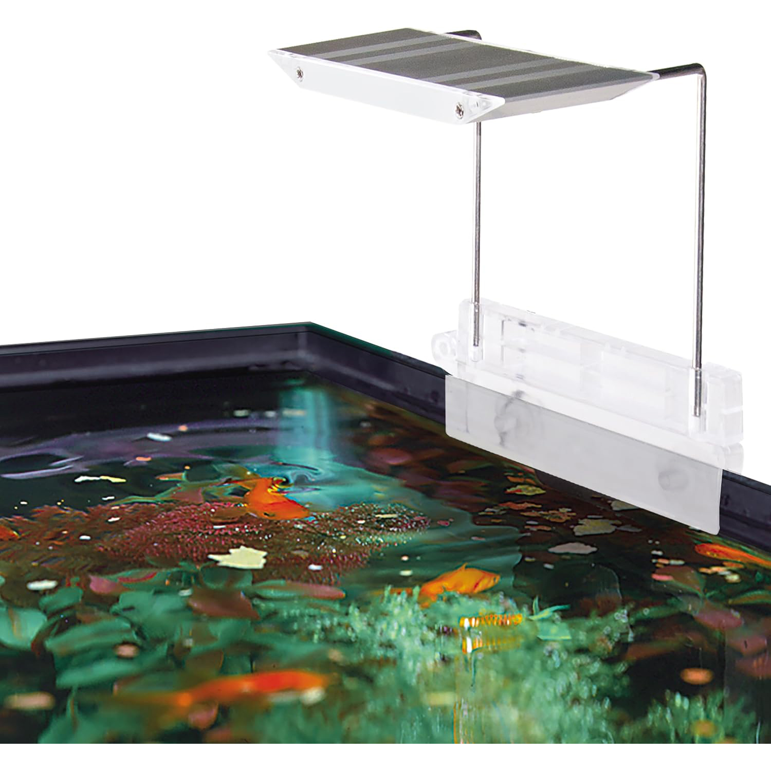 Lampe LED à pince PENN-PLAX Cascade pour la croissance des plantes, pour aquariums sans rebord, 5 à 20 gallons