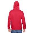thumbnail image 2 of Fruit Of The Loom Mens Sofspun Hooded Sweatshirt, XL, Fiery Red, 2 of 3