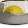 thumbnail image 2 of Pillow Covers, Yellow & Grey 16"x16" (40x40 cm) Throw Pillow Covers, Cotton Embroidery & Quilted Throw Pillows For Couch, Geometric Pattern Modern Style - Spatial, 2 of 3