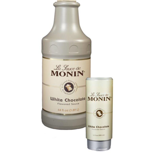 Monin Sauce Bundle (12 Ounces + 64 Ounces)