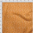 thumbnail image 3 of oneOone Georgette Viscose Orange2 Fabric Asian Floral Block Sewing Craft Projects Fabric Prints By Yard 42 Inch Wide, 3 of 3