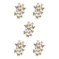 thumbnail image 2 of relayinert Decorative Butterflies Wall Stickers - Beautiful Addition To Home Multiple LK12 Gold 5Set, 2 of 6
