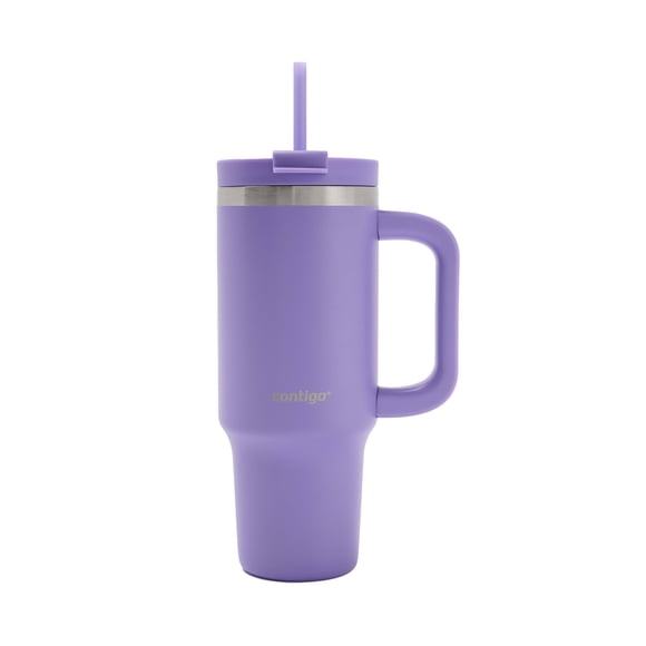 Gobelet Contigo Streeterville, bouteille d’eau de 887 ml (30 oz) avec paille, acier inoxydable