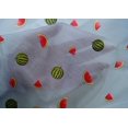 thumbnail image 3 of oneOone Coton Soie Pastèque Fruit Impression Tissu BTY 42 Pouces de Large, 3 of 4