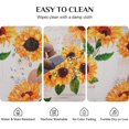 thumbnail image 5 of Oval Tablecloth 52 x 70 Inch, Sunflower Flower Tablecloth for Oval Table, Fabric Wrinkle Free Washable Waterproof Tablecloth Oval Table Cloth for Kitchen Dining Room Table, 5 of 5