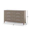 thumbnail image 4 of Child Craft Kieran 6 Drawer Double Dresser, 4 of 9