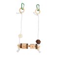 thumbnail image 2 of Swing Hanging Toy, Relieve Bird Boredom Bite Resistant Rattan Ball  Perch Swing  For  For Playing, 2 of 8