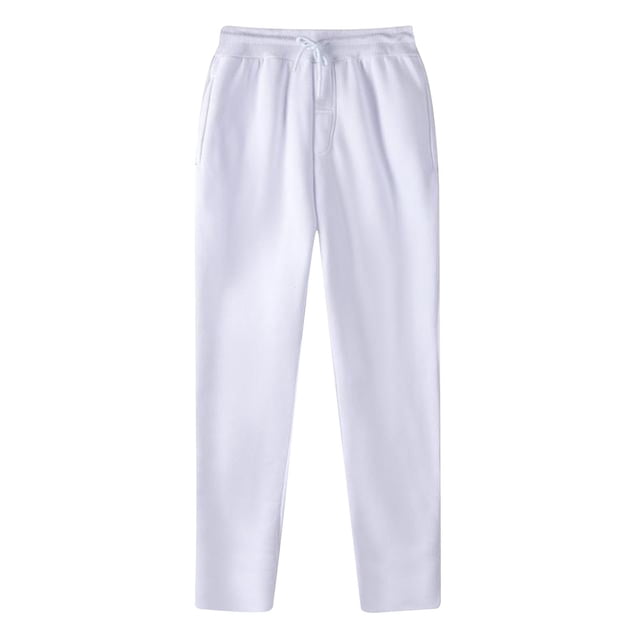 FAIWAD Men's Elastic Waist Drawstring Sweatpants Casual Loose Solid Color Joggers Athletic Trousers