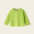 thumbnail image 4 of Kids Top, Casual Sports Solid Color Long Sleeve Round Neck Shirt, 4 of 5