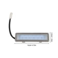thumbnail image 4 of FONDOTIN Rectangle Shape Kitchen Cooker Light Bulb for Range Hood Smoke Under Cabinet Closet Yacht and Motorhome Lighting, 4 of 5