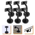 thumbnail image 2 of MasteelfCA 6pcs Handrail Bracket Banister Bracket Stainless Steel Hand Railing Bracket, 2 of 9