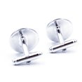 thumbnail image 2 of LYMAYTER Letter Cufflinks 1 Pair Men's Cufflinks - Letter Pattern, Electroplated, 2 of 7
