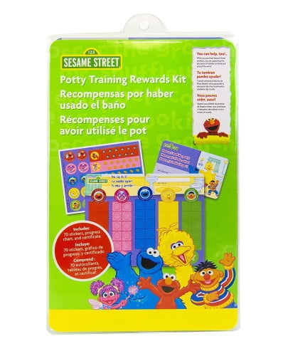 Sesame Street Trousse de Récompense pour l'Apprentissage à la Propreté