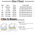 thumbnail image 2 of Timegard Plus Size Bras for Women with Support Wirefree Full Coverage Summer Comfortable Seniors Bralette, 2 of 2