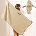 thumbnail image 1 of TopLLC Microfiber Hair Towel Wrap For Hair Drying Towel With Elastic Strap Fast Drying Hair Turbans For Wet Hair Long Thick Curly Hair Super Soft Hair Wrap Towels Drying Towels, 1 of 9