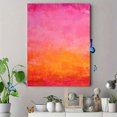 thumbnail image 4 of Qisvanset Minimalist Sunset Ocean Canvas Print 12x16 Inch Kitchen Hotel Art, 4 of 8