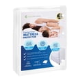 thumbnail image 1 of Hygea Natural Housse de Protection de Matelas Luxueuse contre les Punaises de Lit avec Fermeture Éclair, Literie, Résistante à l'Eau, Grand Lit Simple TG, 1 of 6