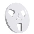thumbnail image 1 of Empty Tape Reel, 3 Holes 1/4 5 Inch Open Reel Sound Tape Empty Reel, Aluminum Alloy Universal for Reel to Reel for NAGRA and Studer  Reel to Reel Recorder 1/4 Inch Tape, 1 of 7