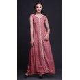 thumbnail image 2 of Bimba Kurtis Indiennes Géométriques Roses pour Femmes, Anarkali Prête à Porter Unie, Robe Imprimée Kurti Indienne, XX-Grand, 2 of 6