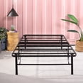 thumbnail image 4 of Zinus SmartBase Twin 14 inch Portable Folding Metal Platform Bed Frame, No Tools or Box Spring Needed, Black, 4 of 7