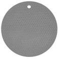 thumbnail image 1 of Round Shape Mat Food Grade Thickened Silicone Placemat Insulation Pad Microwave Oven MatGray, 1 of 7