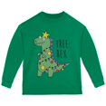 thumbnail image 1 of Christmas Tree Rex T-Rex Funny Dinosaur Toddler Long Sleeve T Shirt, 1 of 1