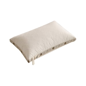 Yatlte Soft Bed Pillows, Adjustable Shredded Memory Foam Neck Support Pillow, Breathable Pillow for Side, Back & Stomach Sleepers, Sleeping Pillow with Washable Cover