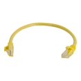 thumbnail image 2 of C2G 7ft Cat6a Snagless Unshielded (UTP) Network Patch Ethernet Cable - Yellow - Patch cable - RJ-45 (M) to RJ-45 (M) - 7 ft - UTP - CAT 6a - molded, snagless, stranded - yellow, 2 of 7