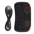 thumbnail image 1 of p>Clavier USB, 83 Touches 2.4Ghz Rechargeable Mini Clavier, Boîte Durable pour Pc/p>, 1 of 7