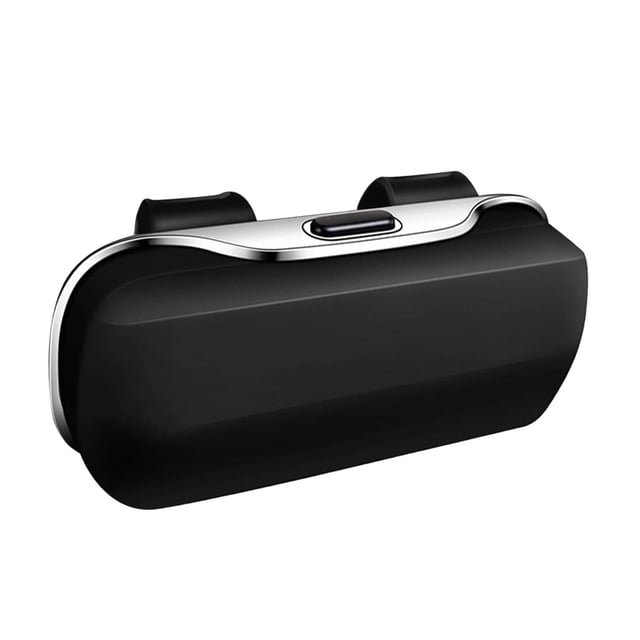 Car Visor Sunglasses Holder | Hard Shell Eyeglasses Storage Case | Auto Glasses Organizer for Vehicle Sun Visor | Compact Design for Easy Installation