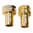 thumbnail image 2 of Pair Male Female High Quality Garden Hose End Clamp Mender Repair Coupler 3/4\, 2 of 8