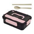 thumbnail image 1 of Dvkptbk Larg Lunchbox Compartment Lunch Box Large Capacity Plastic Microwave Oven Lunch Box with Cutlery Work Students Portable Lunch Box Set Kitchen Essentials, 1 of 6