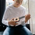thumbnail image 3 of MasteelfCA Jouets d'Ukulélé pour Enfants Guitare en Plastique Jouet Musical Instruments Éducatifs, 3 of 8