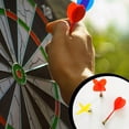 thumbnail image 4 of maskred 12 Pieces/Set Wear-resistant Magnetic Darts Plastic Wing Indoor Game Lightweight Practical Safety Replacement Darts 1Set, 4 of 6