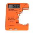 thumbnail image 4 of Battery Checker, Wide Compatibiltiy Batteries Checker Sensitive LCD Screen  For 1.5V 3V 9V Black,Orange, 4 of 8