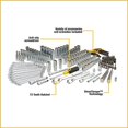 thumbnail image 3 of DEWALT Ensemble d'Outils de Mécanique, 247 Pcs (DWMT81535), 3 of 5