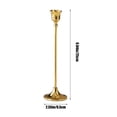 thumbnail image 3 of RXIRUCGD Candle Holders Candlestick Thicker Metal Candle Sticks Set For Wedding Christmas Party Dining Table Table Centerpiece Decor, 3 of 9