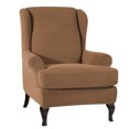 thumbnail image 1 of Amdohai Sofa Covers Wing Chair Elastic Fabric Stretch Couch Slipcover Polyester, 1 of 7