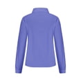thumbnail image 4 of Besolor Button Down Shirts for Women Solid Color Long Sleeve Colared Tops Loose Office Blouses for Casual Work, 4 of 5
