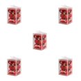 thumbnail image 3 of Decodeary 12piece Wedding New Year Navidad Pendant Ball Wide Application And Easy red 5Set, 3 of 6