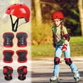 thumbnail image 5 of Sentmoon Bike Helmet Bicycle Helmet 7Pcs/Set Children Kids Helmet Knee Elbow Pad Cycling Skate Bike Protecs for Cycling & Commuting, 5 of 5
